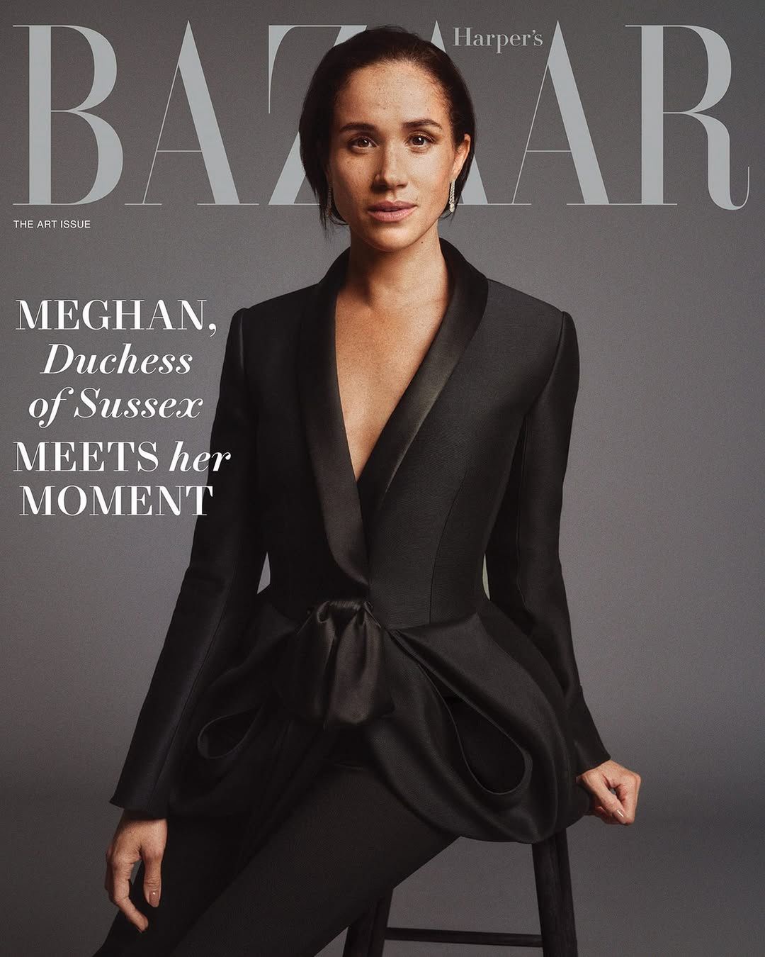 Meghan Markle na okładce Harper's Bazaar