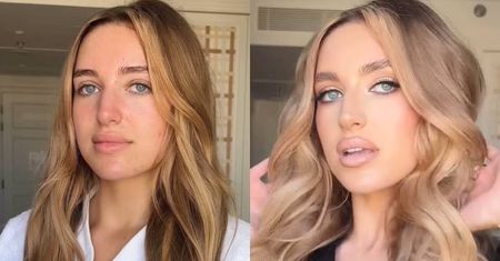 Caroline Derpienski prezentuje przygotowania na galę w Cannes i pozuje BEZ MAKIJAŻU