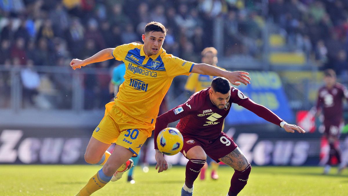 PAP/EPA / Federico Proietti / Mecz Serie A: Frosinone Calcio - Torino FC