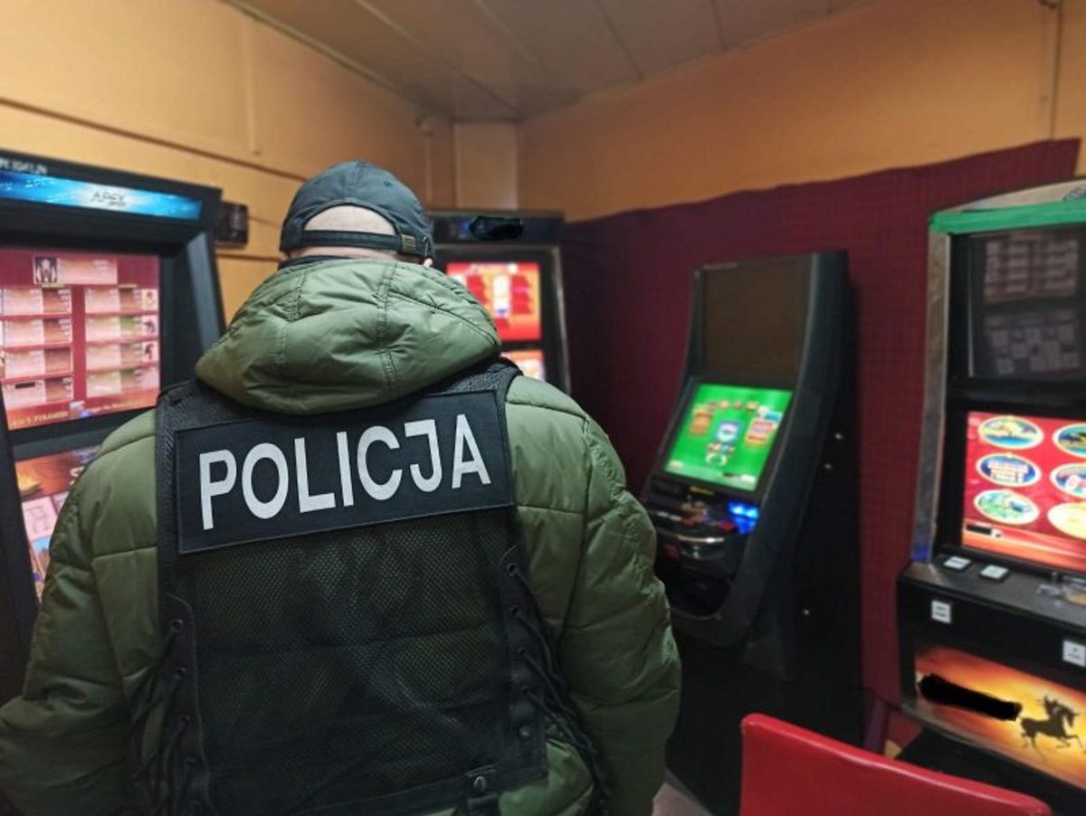 Mazowieckie. Policjanci zlikwidowali nielegalne salony gier