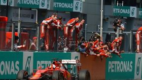 Pierwszy triumf Vettela w bolidzie Ferrari. W Maranello na tą wygraną czekano prawie 2 lata