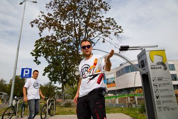 Z Białegostoku zniknęły wszystkie stacje naprawcze rowerów! Rowerzyści pytają gdzie się one podziały?