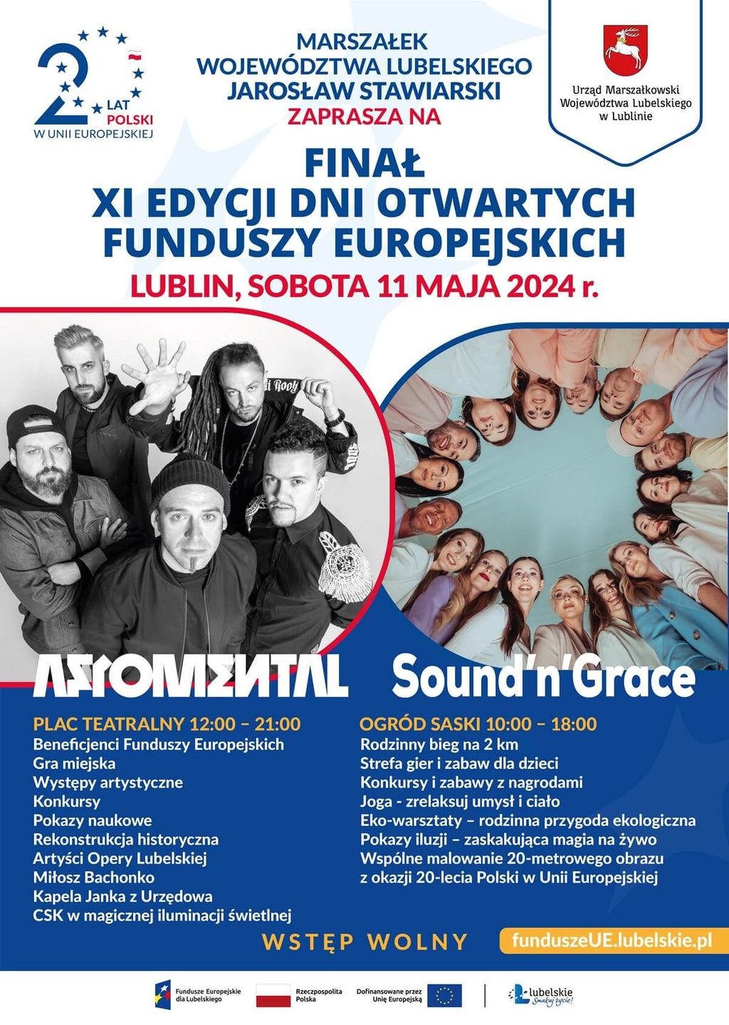 Finał Dni Otwartych Funduszy Europejskich Lublin 2024 - program