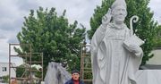 Monumentalne dzieło z Gostynina trafi do Płocka. Rzeźba św. Wojciecha gotowa