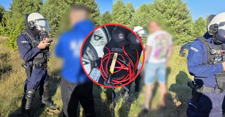 Ustawka na opuszczonej stacji benzynowej. Zatrzymano 95 pseudokibiców