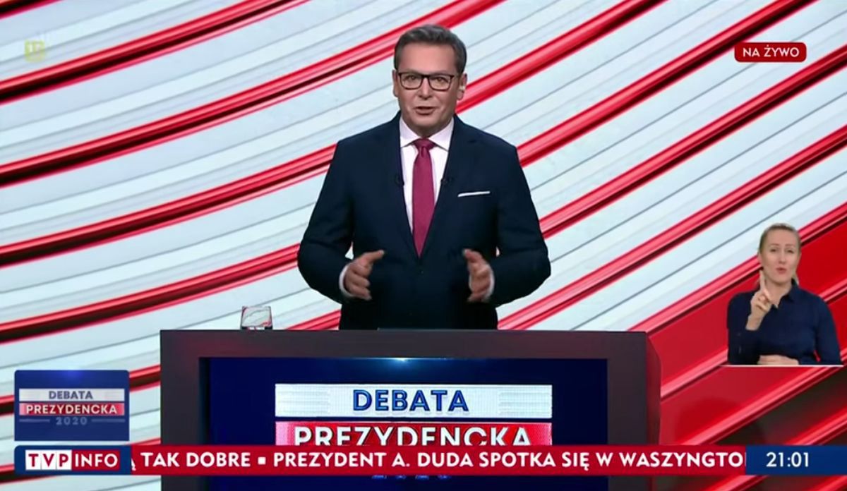 Debata prezydencka TVP. Unieważniona sonda, pytania pisane przez sztaby wyborcze