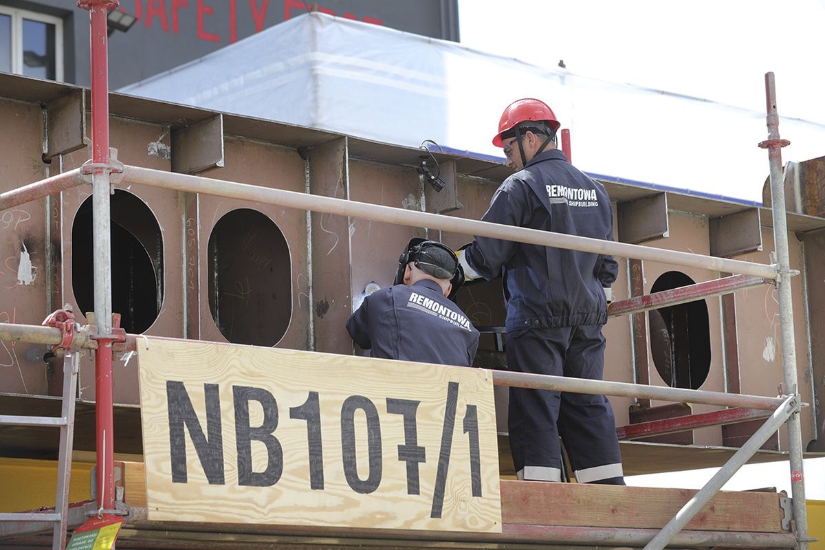 Położono stępkę pod budowę pierwszego z serii dwóch okrętów rozpoznania radioelektronicznego typu SIGINT