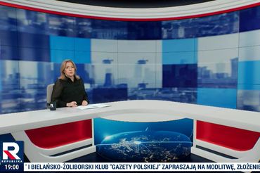 Danuta Holecka, prowadząca programu "Dzisiaj"