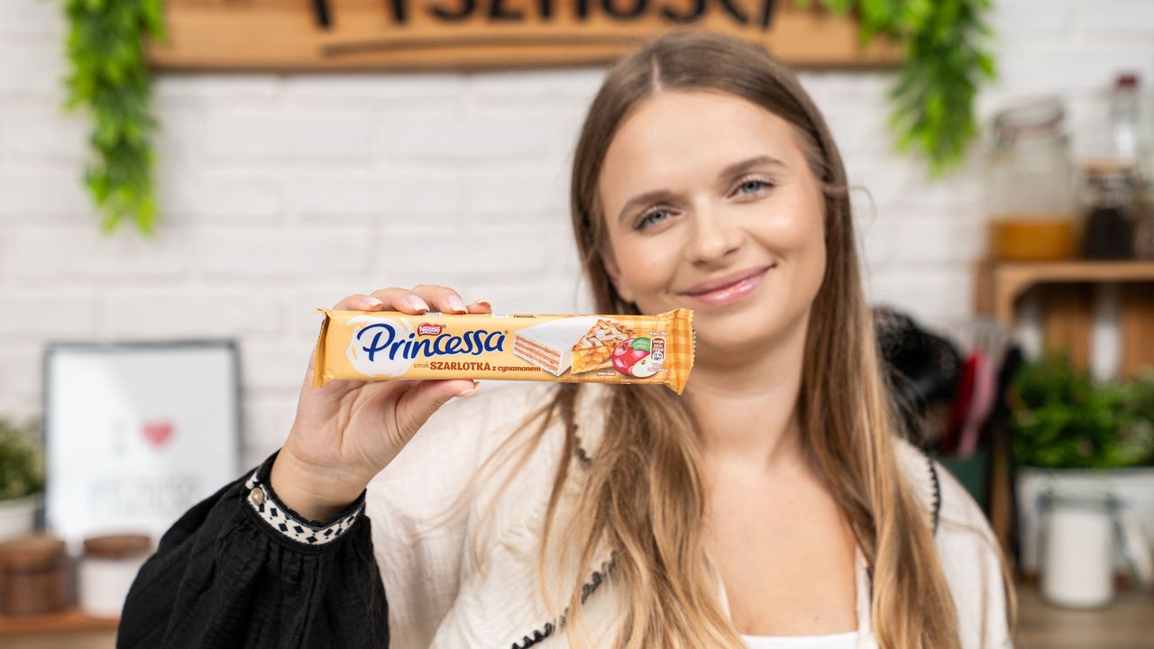 Testuję Princessę o smaku szarlotki z cynamonem. Cena kusi, ale ze smakiem mam jeden problem