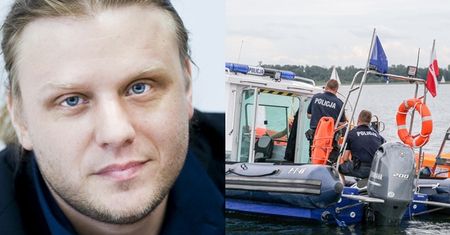 Piotr Woźniak-Starak poszukiwany. Motorówką płynęła z nim 27-letnia Ewa