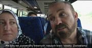 Ludzie opuszczają Strefę Gazy