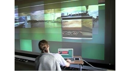 Laptop i ściana wyświetlająca 22 Mpix [wideo] 1