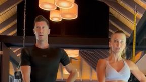 "Sportowi wariaci". Nagranie Lewandowskich robi furorę