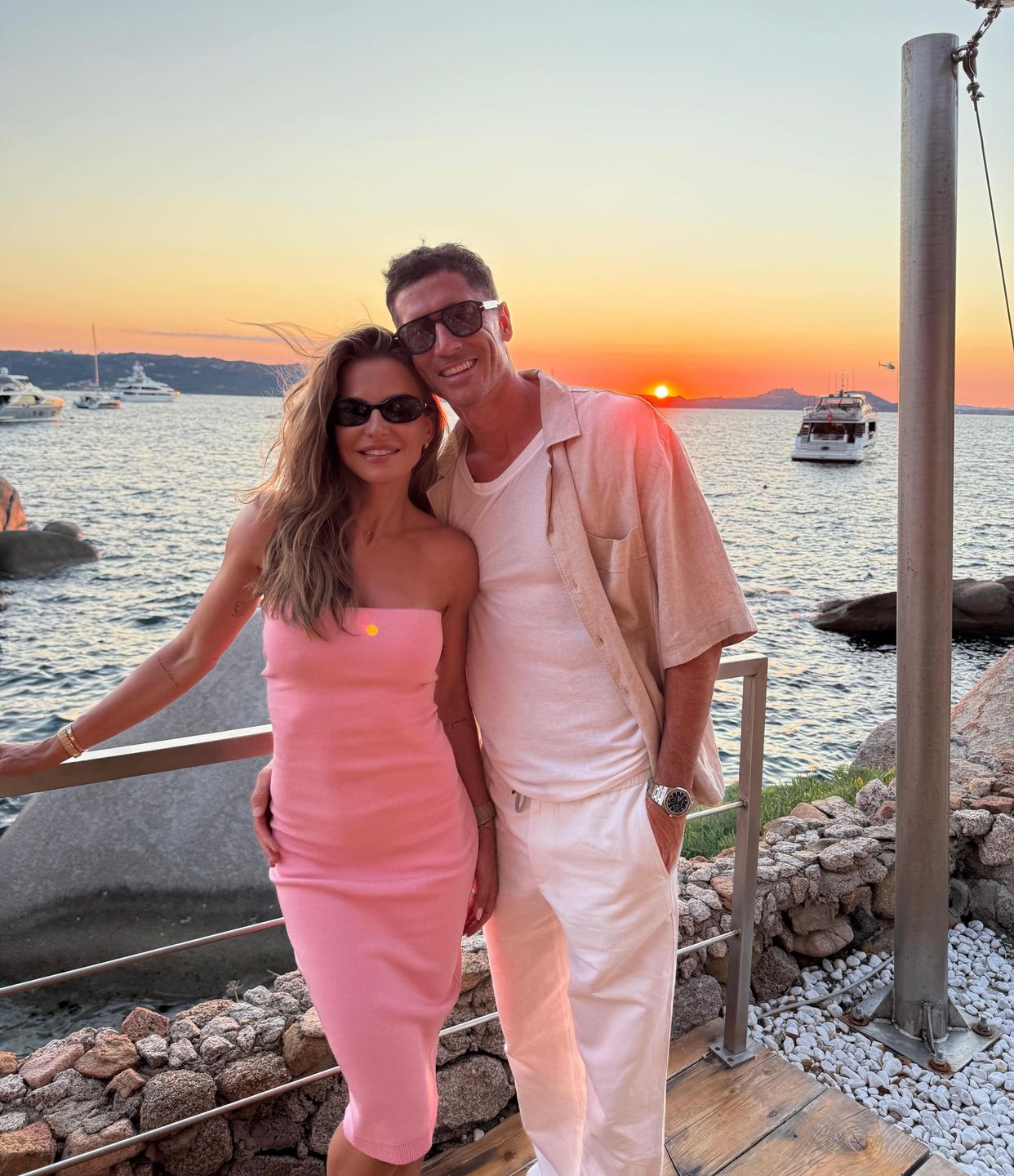 Anna i Robert Lewandowscy