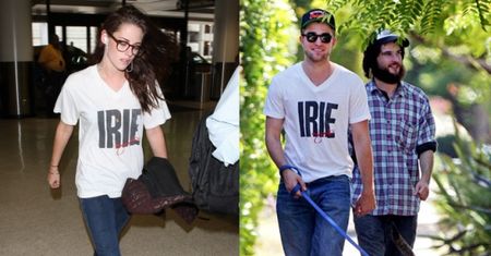 Kristen w koszulce Pattinsona! (ZDJĘCIA)