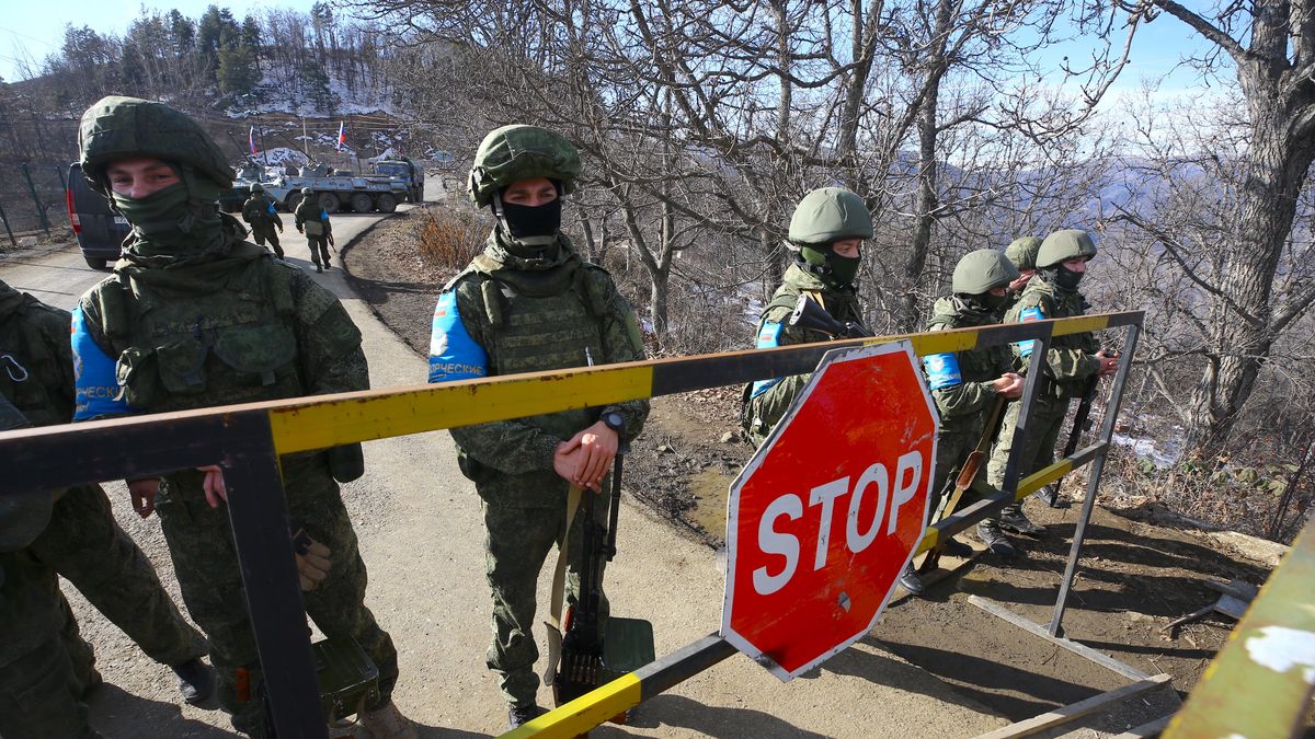Blokada w Górskim Karabachu trwa już miesiąc. Od przyszłego tygodnia żywność będzie sprzedawana na kartki. Zdjęcie z 14 grudnia