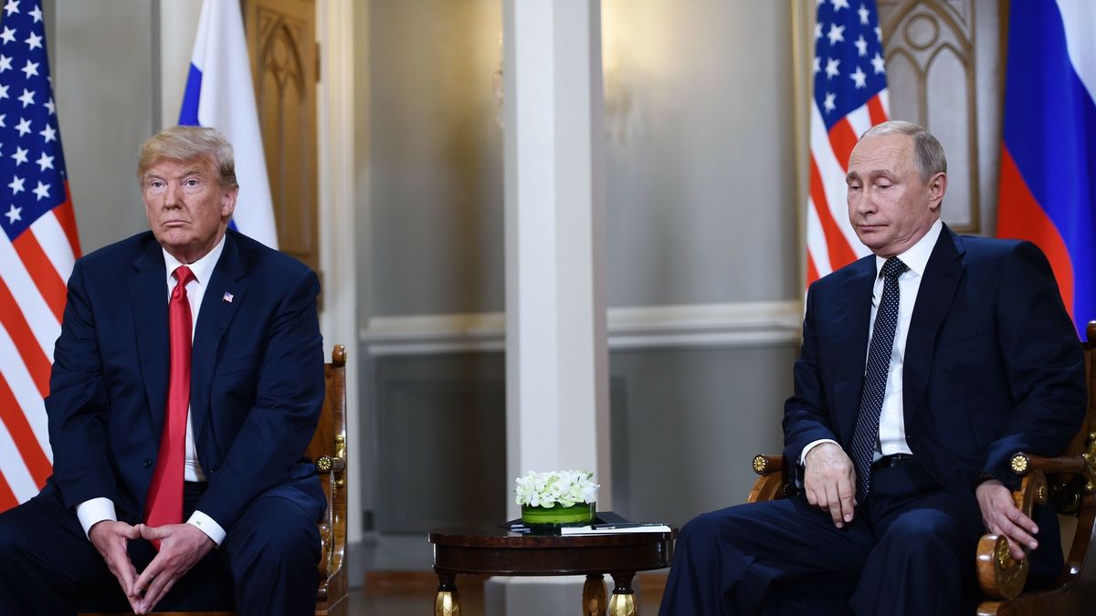 Donald Trump i Władimir Putin