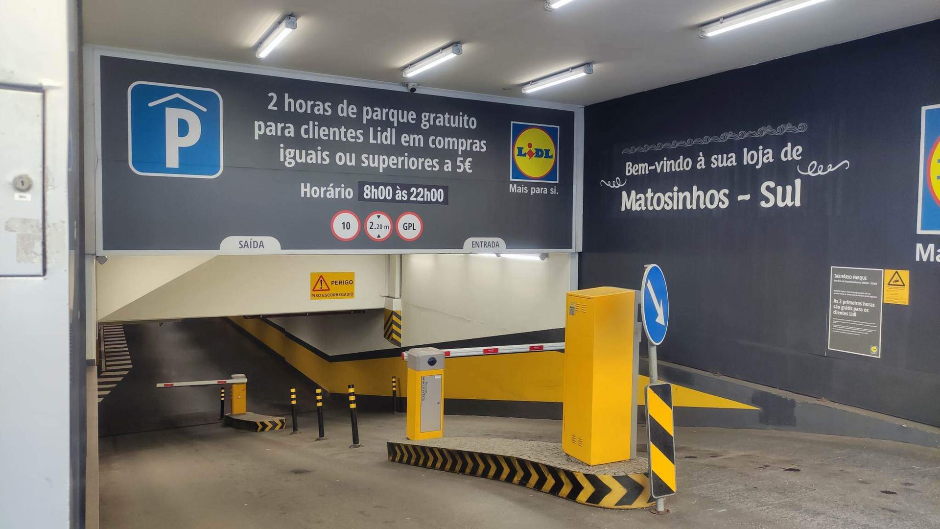 Parking podziemny, Lidl Portugalia