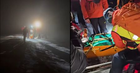 Turysta z ośmiolatkiem utknęli na szczycie Tatr. TOPR ruszył z ogrzewanym namiotem