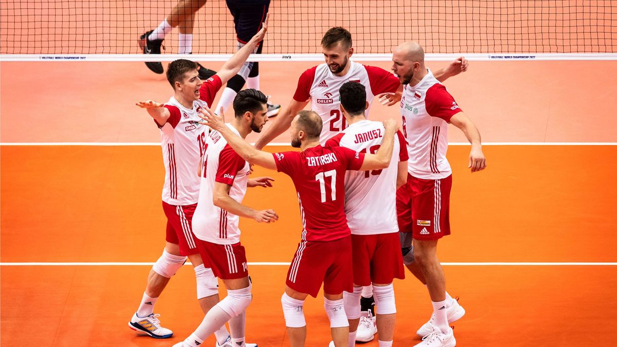 Materiały prasowe / FIVB / Na zdjeciu: reprezentacja Polski siatkarzy