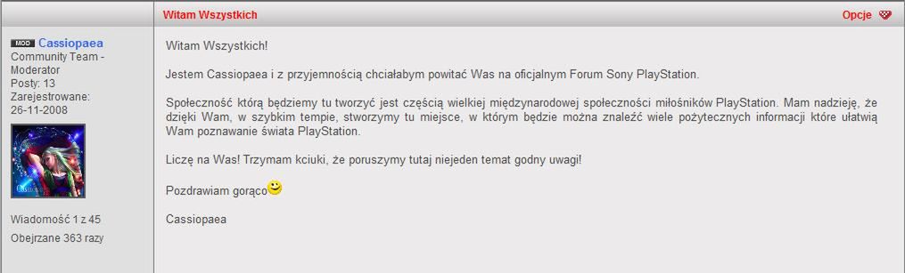 Posiadacze PS3 nie gęsi i swoje forum mają