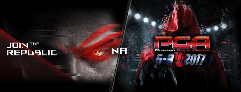 ASUS Republic of Gamers na Poznań Game Arena 2017