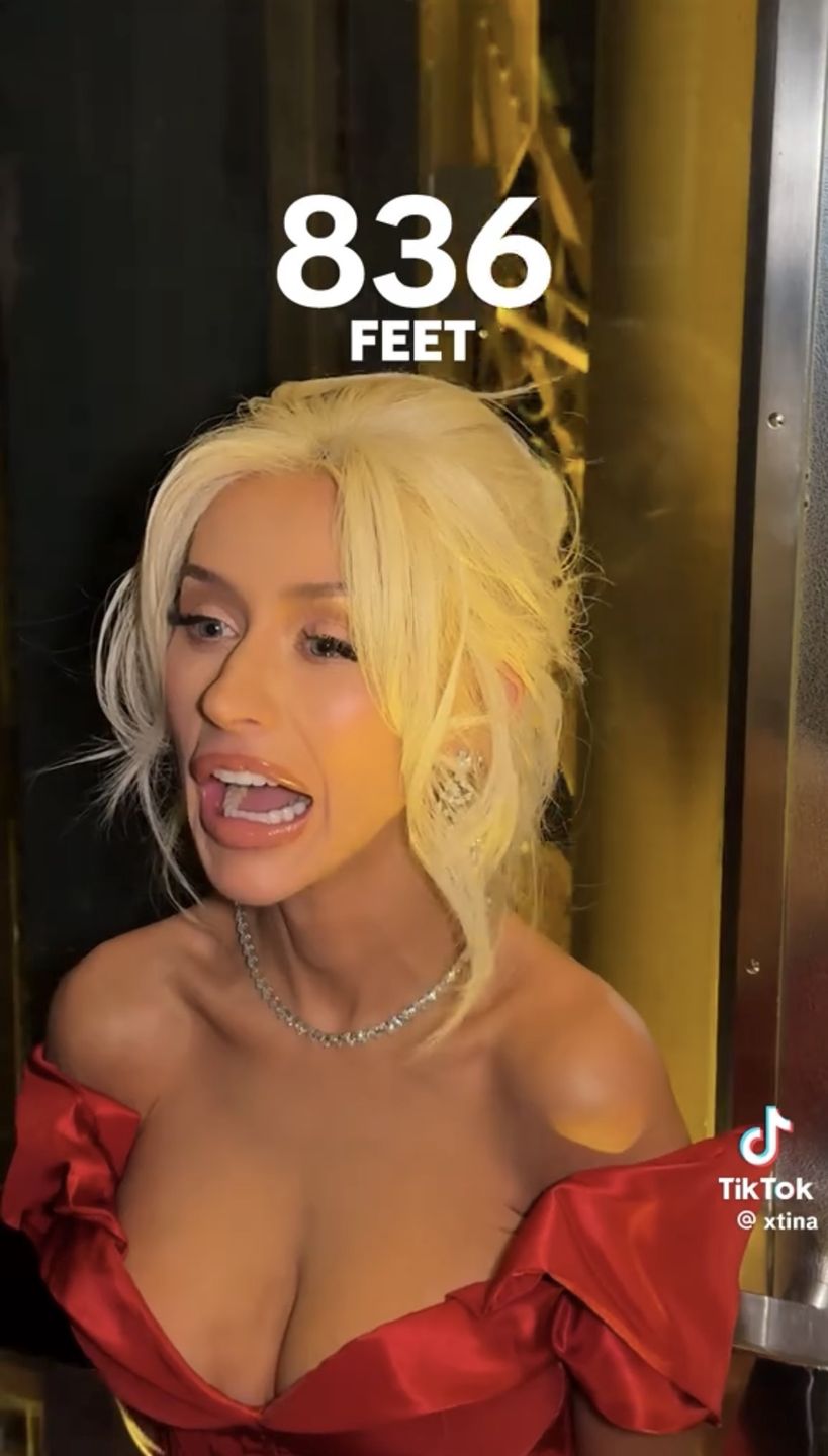 Odmieniona Christina Aguilera w Paryżu