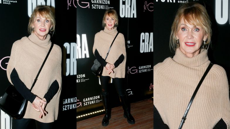 Beata Ścibakówna z córką na premierze. Oryginalna stylizacja Heleny Englert 