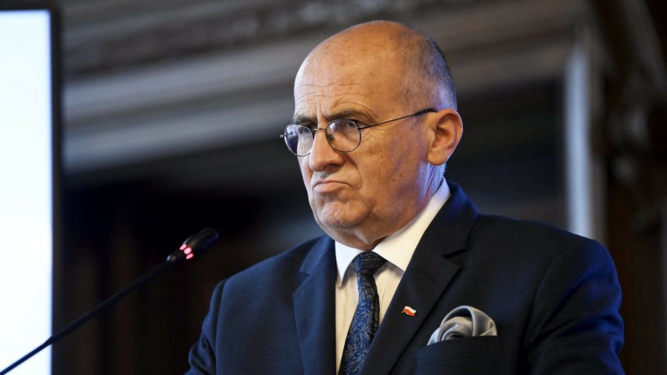 Temporary
Poland's Foreign Minister Zbigniew Rau addresses a press conference with his Finnish counterpart in Helsinki, Finland, on July 1, 2022. - Rau meets with the Finnish Foreign Minister and other politicians to discuss, among other things, Russia's invasion of Ukraine and the European security situation with minister Haavisto and other politicians. (Photo by Emmi Korhonen / Lehtikuva / AFP) / Finland OUT
EMMI KORHONEN