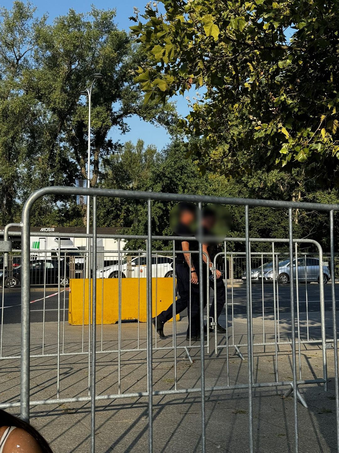 Policja pod PGE Narodowym