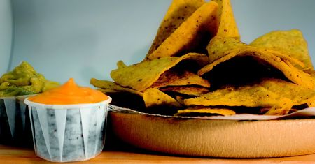 Nachos z mąki wzbogaconej
