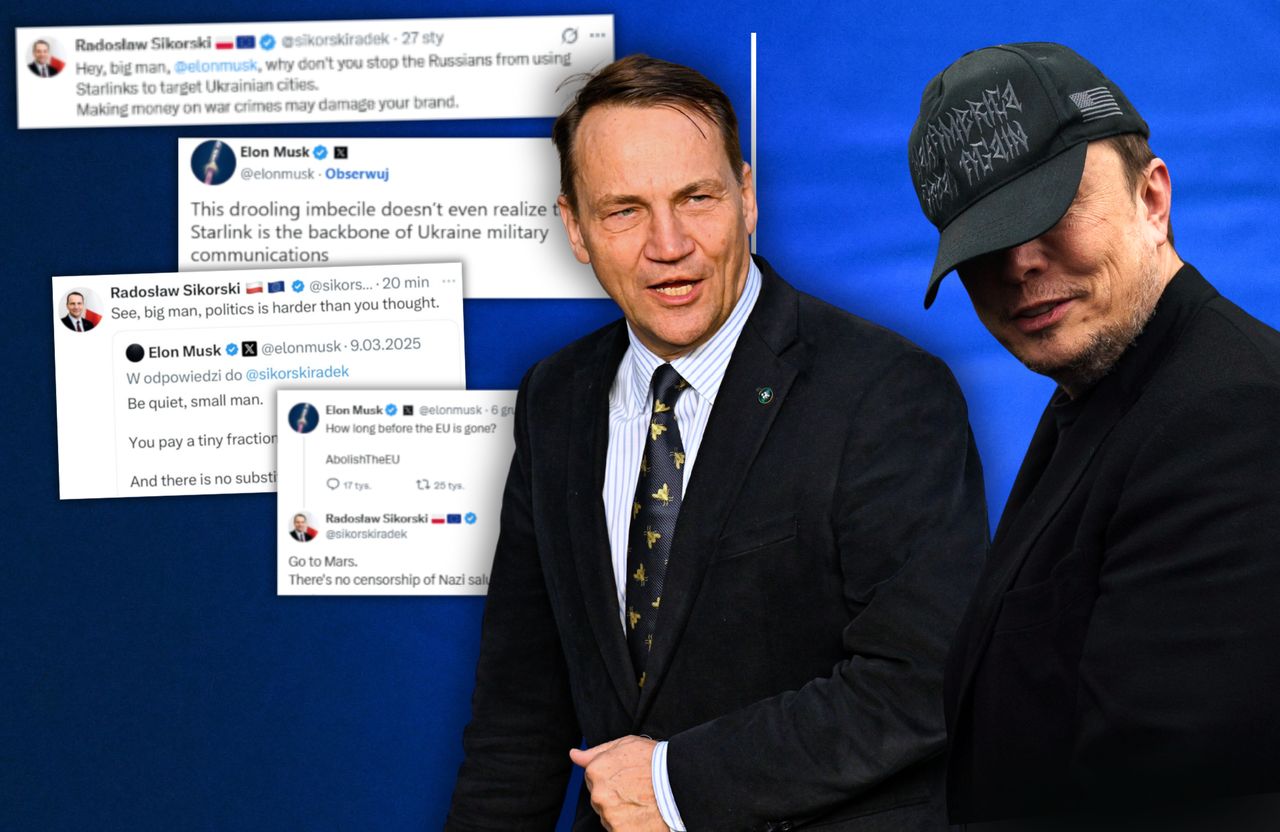 Sikorski kontra Musk, czyli dyplomacja w 280 znakach. Mamy sondaż