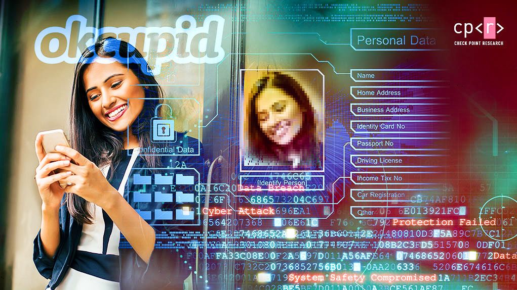 Aplikacja OKCupid mogła paść ofiarą hakerów, fot. Check Point