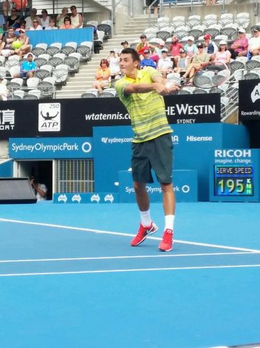 W historii swoich występów w Sydney Tomic przegrał tylko jeden mecz (Foto: Twitter)