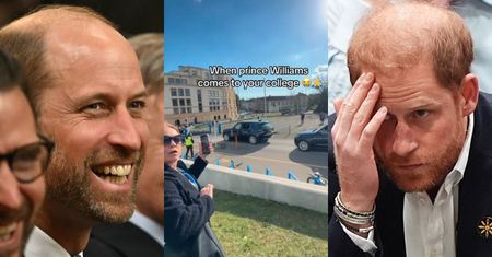 Książę William odwiedził studentów. Oto co usłyszał: "Nigdy nie lubiłem Harry'ego, tego RUDEGO CH**A". Do sieci trafiło nagranie