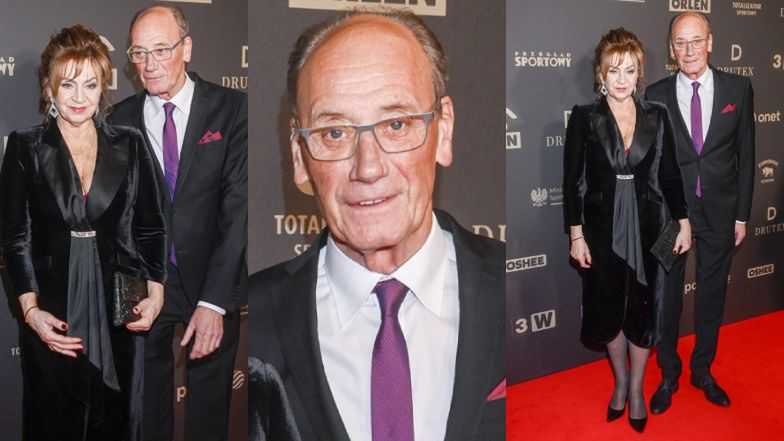 Dariusz Szpakowski z żoną