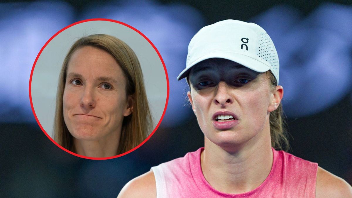 Getty Images / Andy Cheung / Vincent Kalut / Photonews / Na zdjęciu: Iga Świątek, na małym zdjęciu: Justine Henin