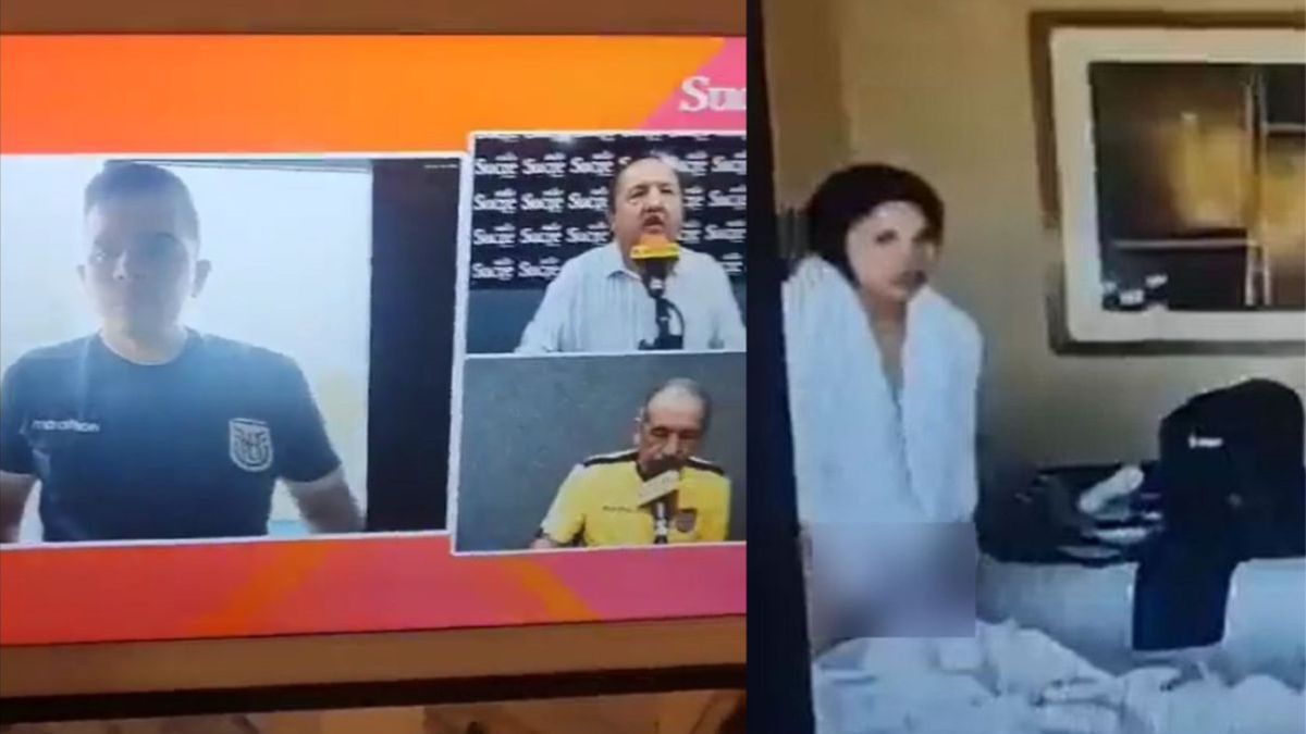 Wpadka w czasie łączenia na żywo