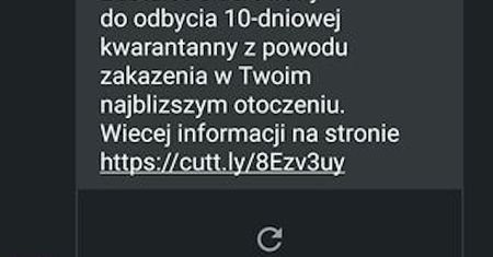 Mazowieckie. Oszuści wysyłają na kwarantannę. Uwaga, nie klikajcie w żaden link