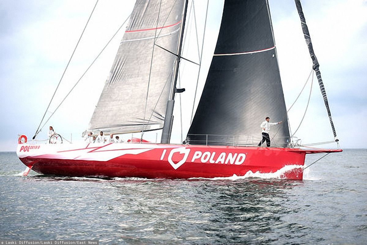 Jacht "I love Poland" wraca do Europy. Nie weźmie udziału w elitarnych regatach