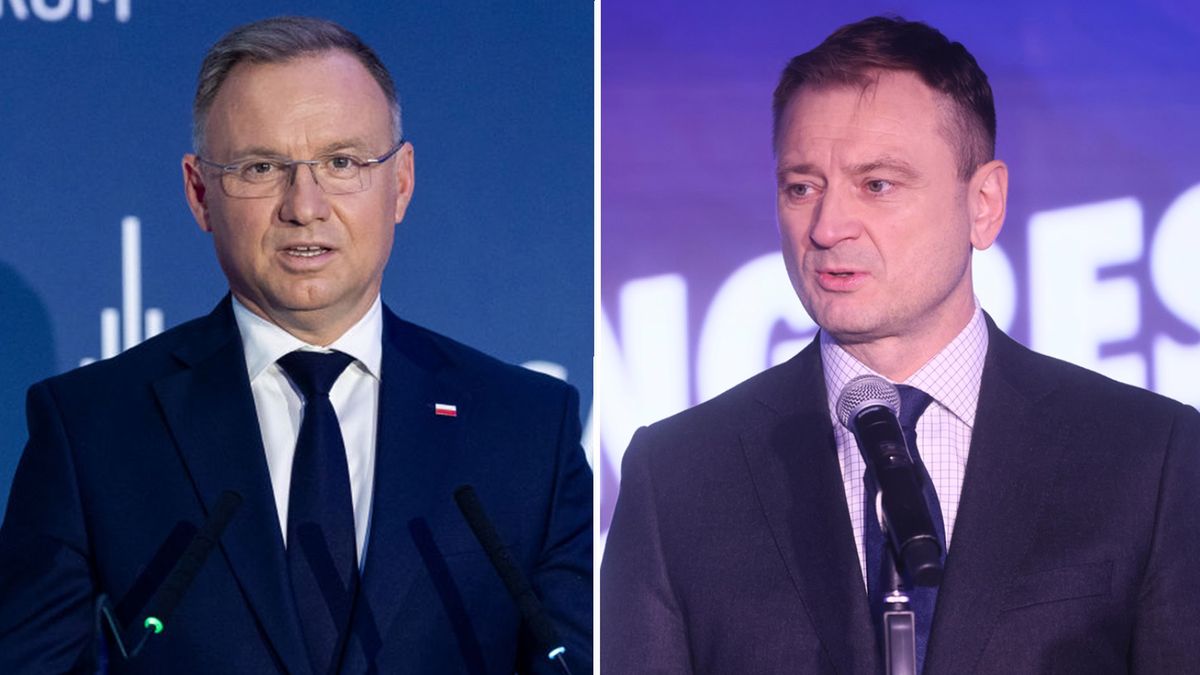 Getty Images / Foto Olimpik/NurPhoto/PAP/Leszek Szymański / Na zdjęciu: Andrzej Duda i Sławomir Nitras