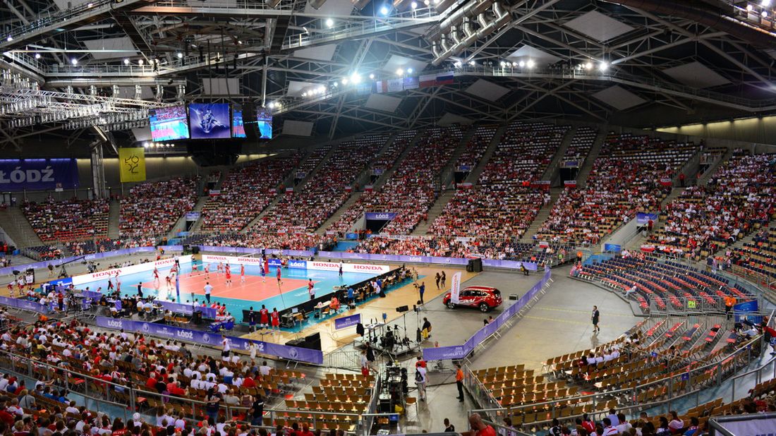 Atlas Arena podczas meczu Ligi Światowej siatkarzy
