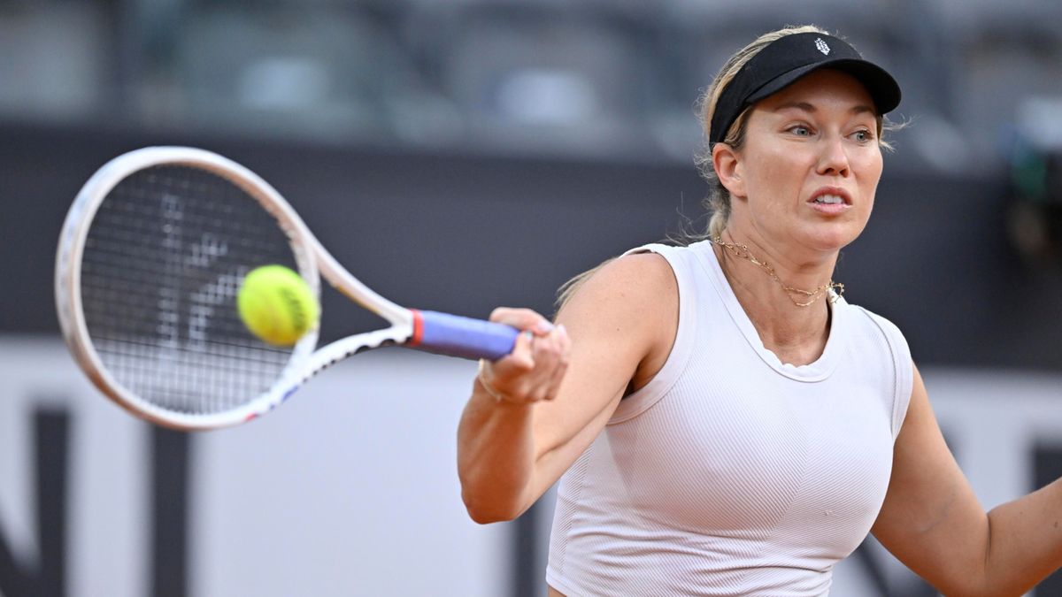 PAP/EPA / Alessandro Di Meo / Danielle Collins w półfinale turnieju WTA w Rzymie