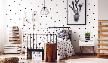 W jaki sposób namalować wzory na ścianie? To najtańsza metoda odmiany wnętrza