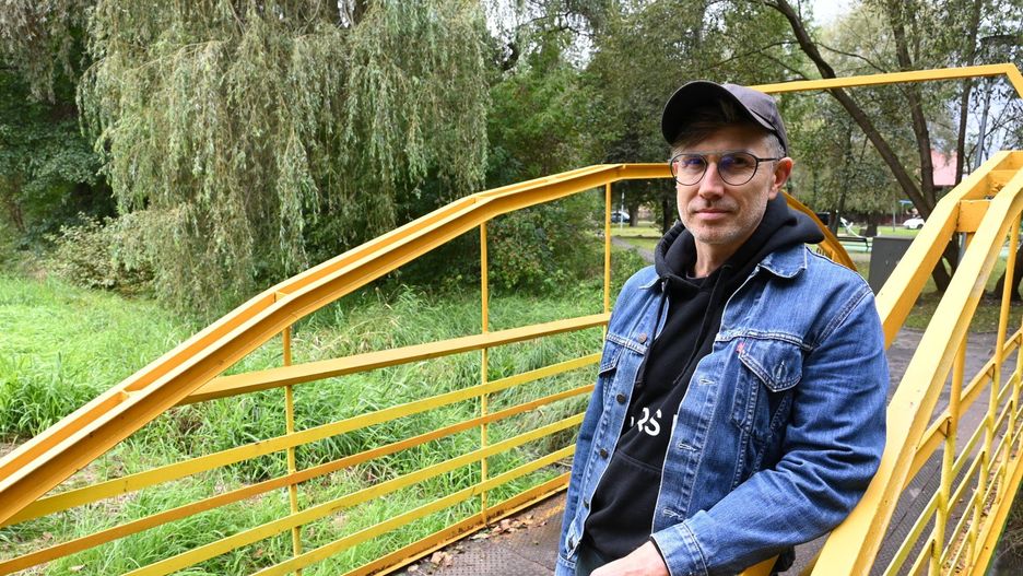 Michał Gdak to architekt i absolwent miejscowej szkoły podstawowej numer 20. Park sąsiaduje z placówką. Dlatego ten teren jest mu szczególnie bliski.