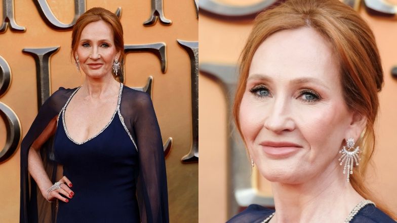 J.K. Rowling na premierze filmu "Fantastyczne zwierzęta: Tajemnice Dumbledore'a