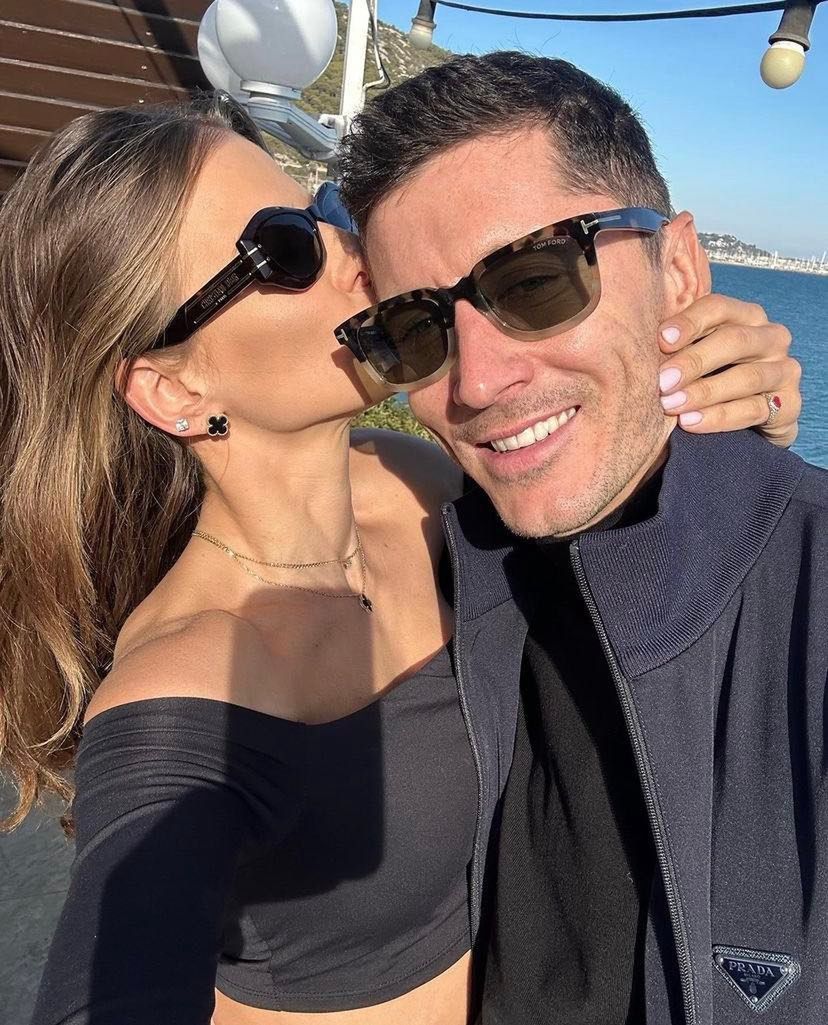 Anna i Robert Lewandowscy świętują walentynki