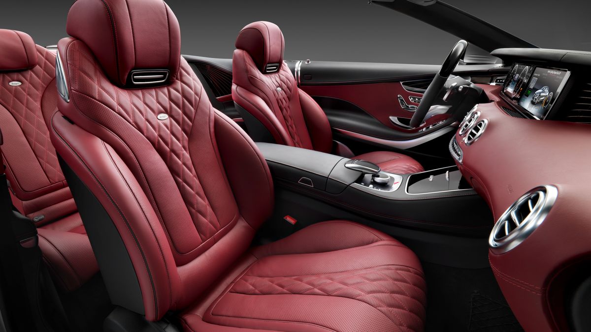 Mercedes-Benz Klasy S Coupé z fotelami z systemem Airscarf