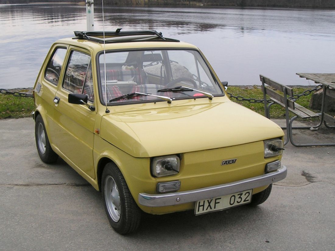 Fiat 126 w Szwecji (fot. fiat.csmd.cz)