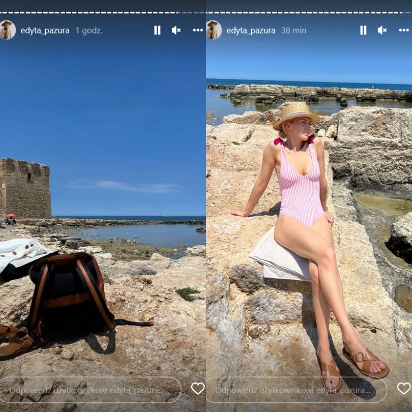 Edyta i Cezary Pazurowie relaksują się na wakacjach we Włoszech